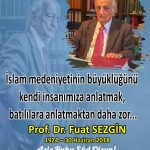 Prof. Dr. Fuat Sezgin