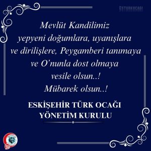 Mevlüt Kandilimiz Mübarek Olsun..!