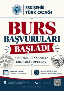 BURS MÜRACAATLARI BAŞLADI…